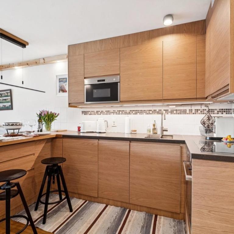 Central flat in Villars sur Ollon, Amethyste, for 4, with two double beds, balcony and 75m to ski-train - Apartment mit 1 Schlafzimmer - 10