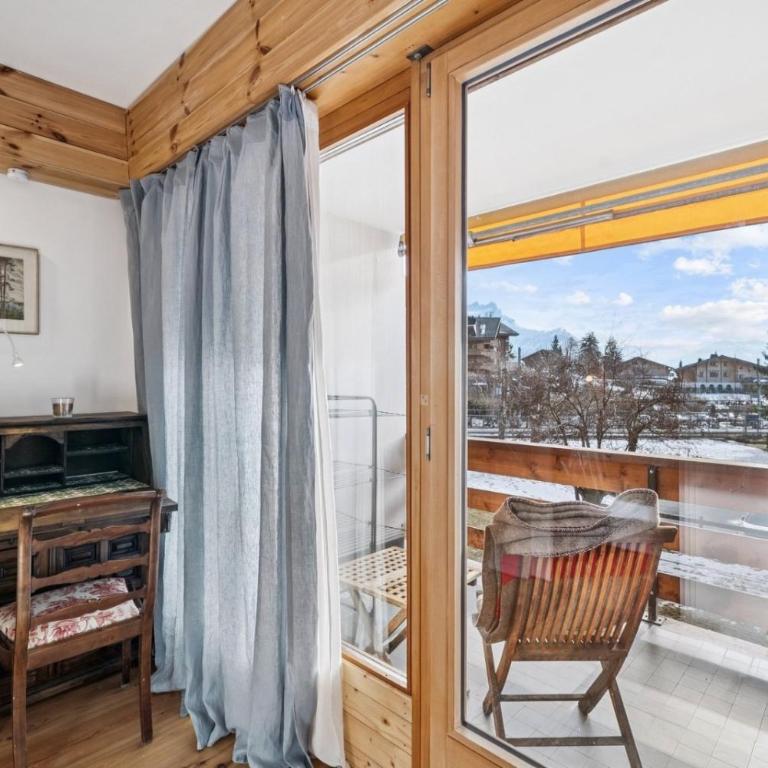 Central flat in Villars sur Ollon, Amethyste, for 4, with two double beds, balcony and 75m to ski-train - Apartment mit 1 Schlafzimmer - 13
