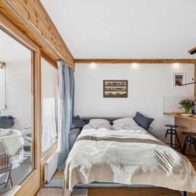 Central flat in Villars sur Ollon, Amethyste, for 4, with two double beds, balcony and 75m to ski-train - Apartment mit 1 Schlafzimmer - 15