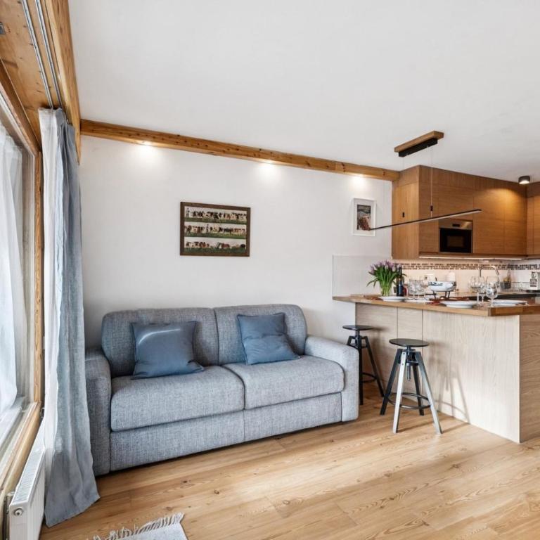 Central flat in Villars sur Ollon, Amethyste, for 4, with two double beds, balcony and 75m to ski-train - Apartment mit 1 Schlafzimmer - 6