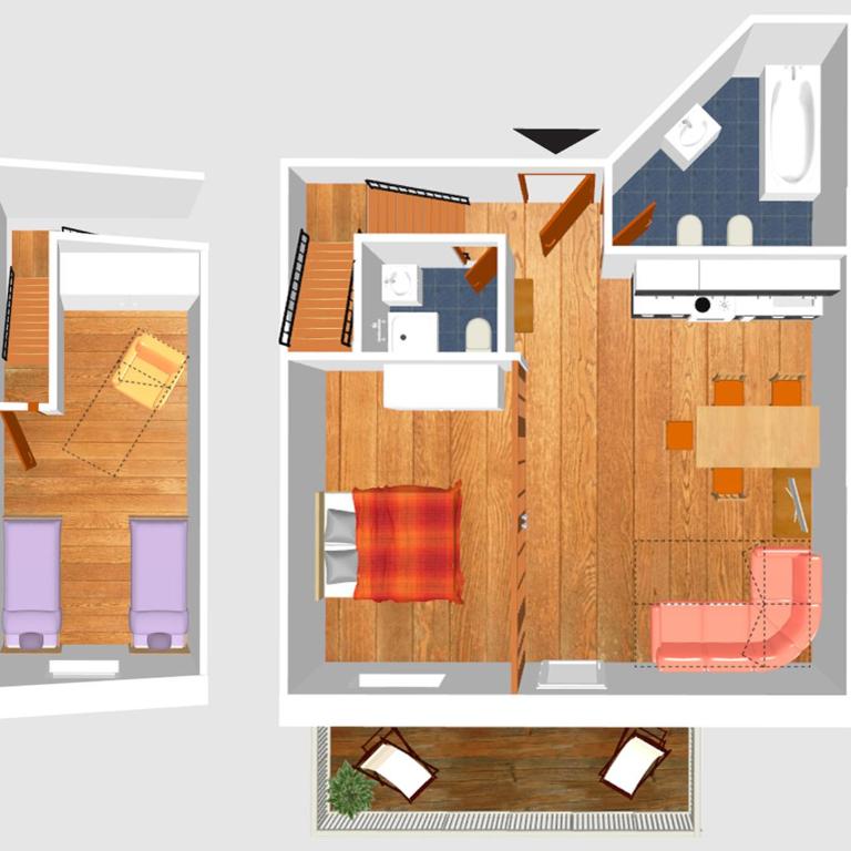 La Tambra - Residence - Central with Restaurant - Suite Familiar con balcón - 14
