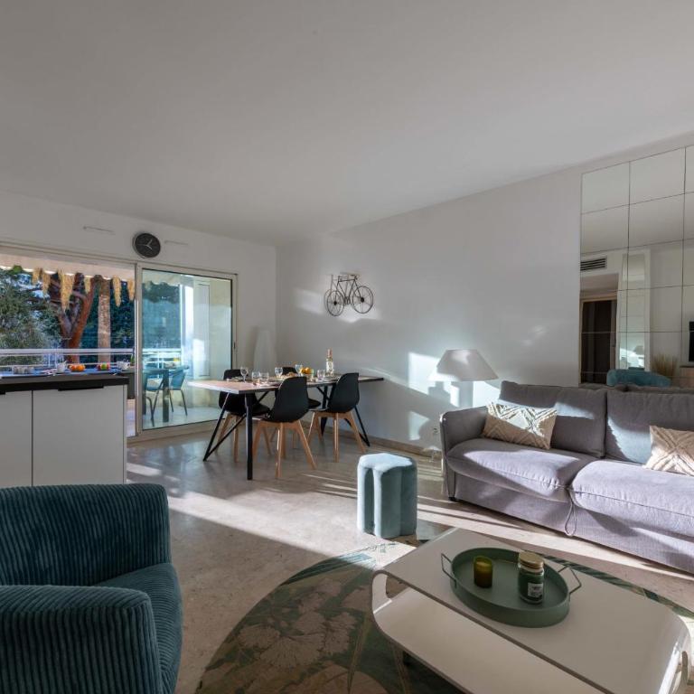 3P Résidence avec piscine proche Croisette - Appartement - 9