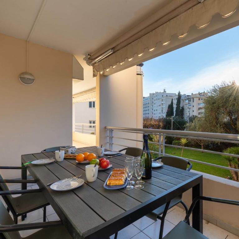 3P Résidence avec piscine proche Croisette - Appartement - 35