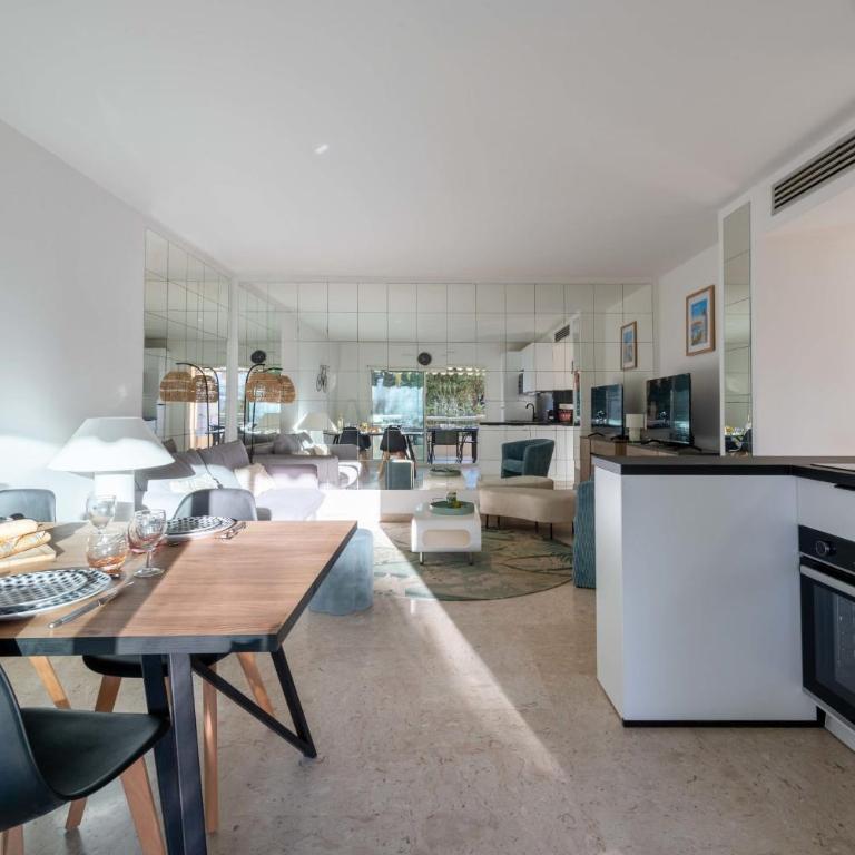 3P Résidence avec piscine proche Croisette - Appartement - 7