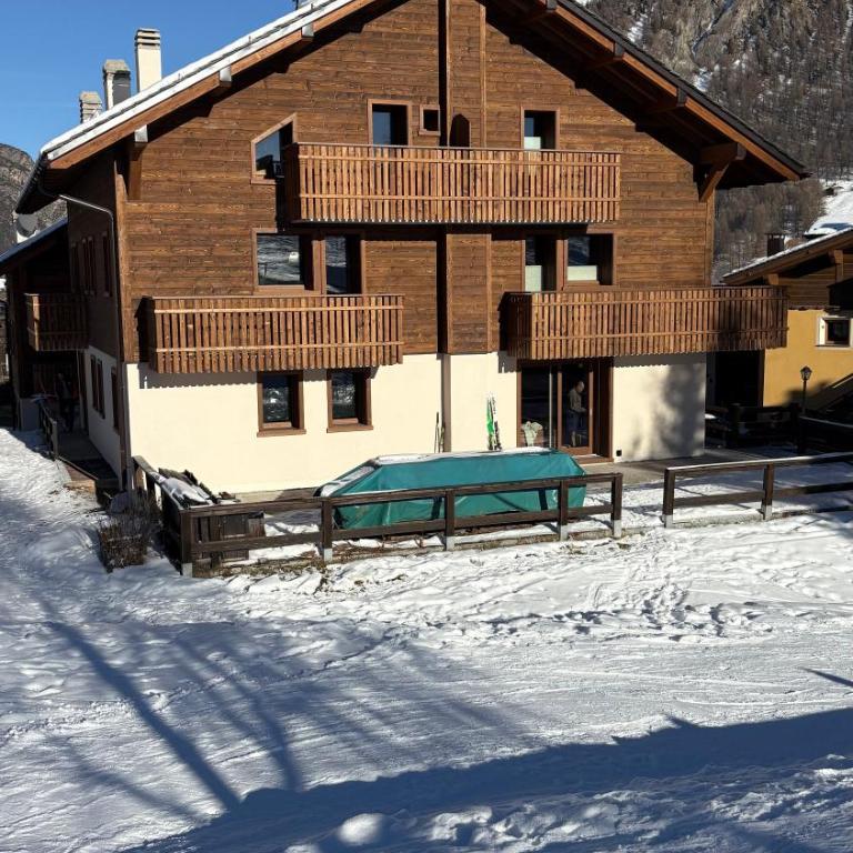 Livigno baita MiSa - One-Bedroom Apartment with Balcony and Mountain View - 12