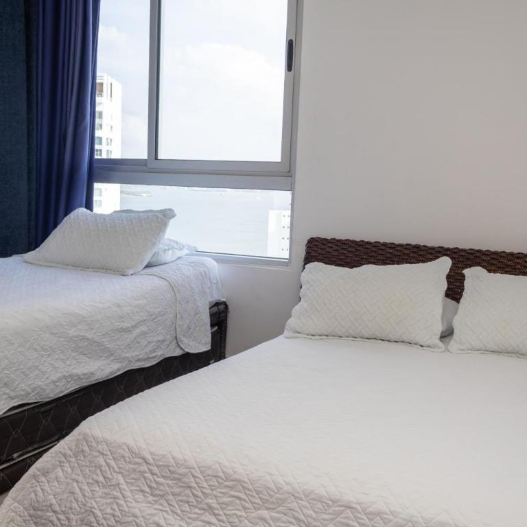 Apartamento frente al mar con vista única en Cartagena - Two-Bedroom Apartment - 24