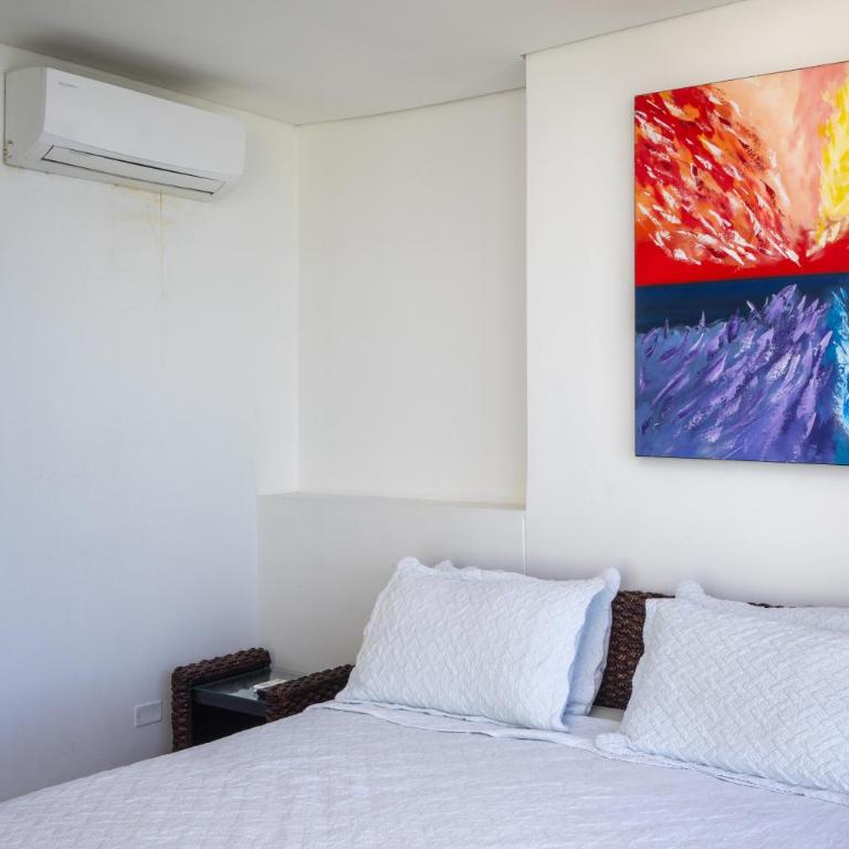 Apartamento frente al mar con vista única en Cartagena - Two-Bedroom Apartment - 17