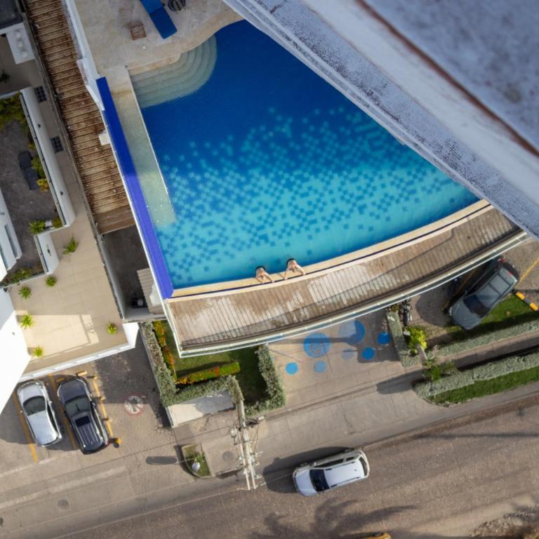 Apartamento frente al mar con vista única en Cartagena - Two-Bedroom Apartment - 41