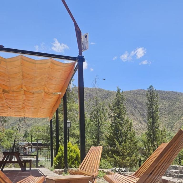 El chañar casa de montaña - Three-Bedroom Chalet - 36