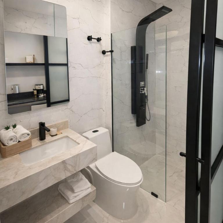 SUITE MODERNA Y ELEGANTE EN EXCLUSIVO SECTOR DE BOGOTA reserva ya - Apartamento de 1 dormitorio - 5