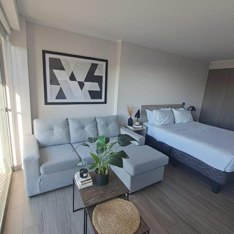 Vistas al mar con balcón cocina wifi pisos altos - One-Bedroom Apartment - 10
