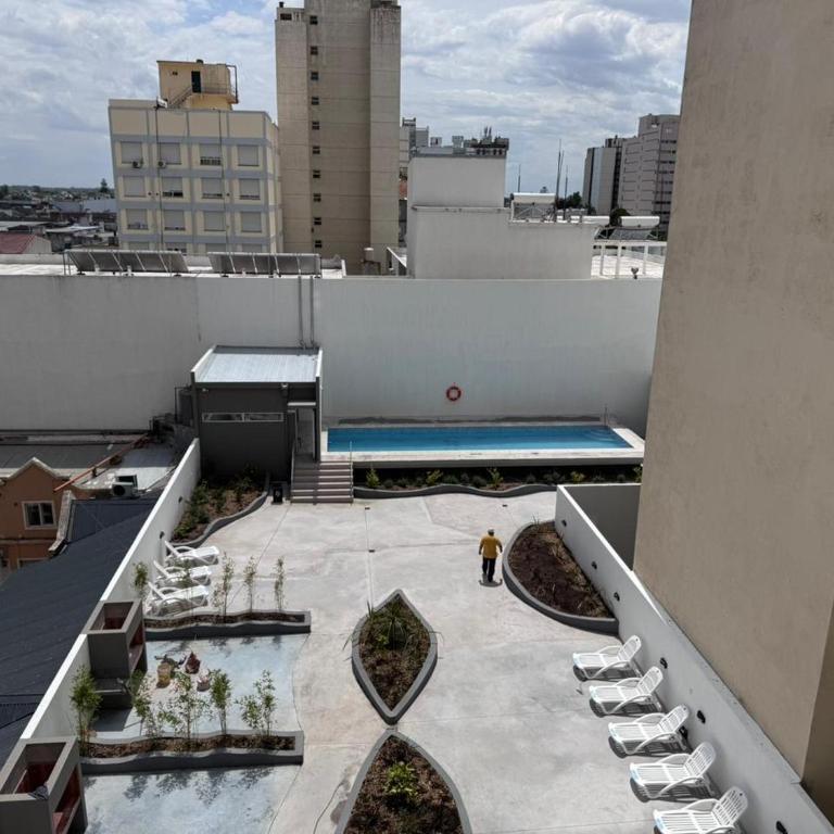 MONOAMBIENTE EDIFICIO OCEANO NECOCHEA frente al mar, - Studio with Sea View - 13