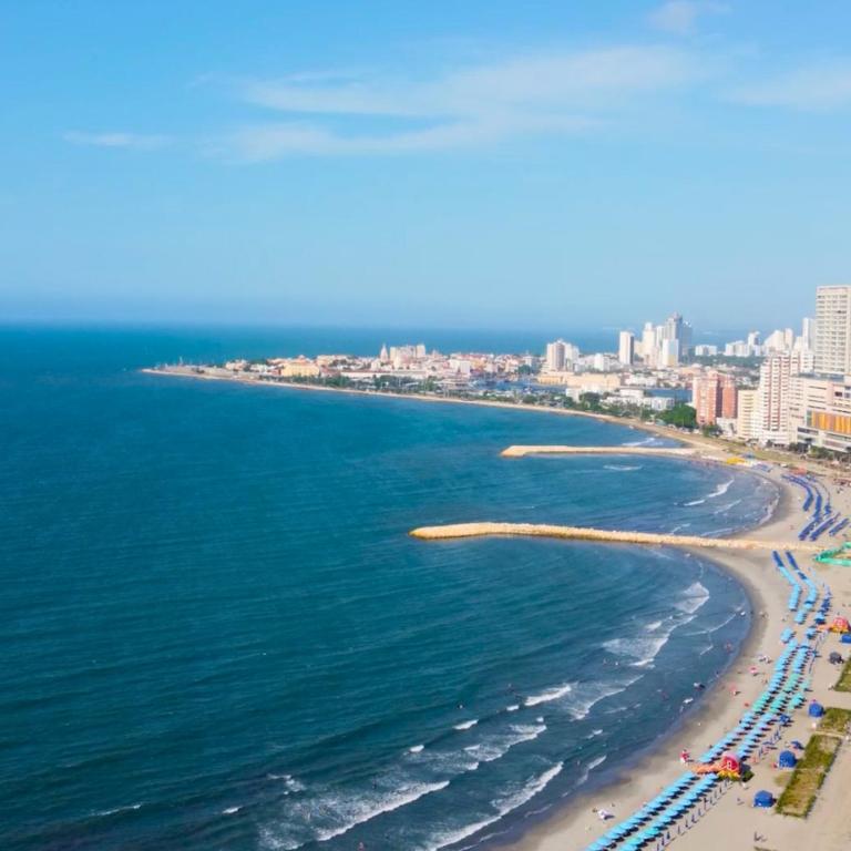 Apartamento frente al mar con vista única en Cartagena - Two-Bedroom Apartment - 1