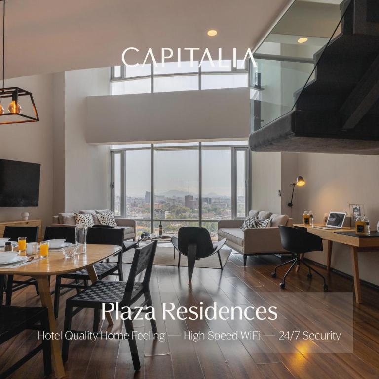 Capitalia Plaza Residences Reforma - Premium Duplex, 3 Bedroom, City views - 19