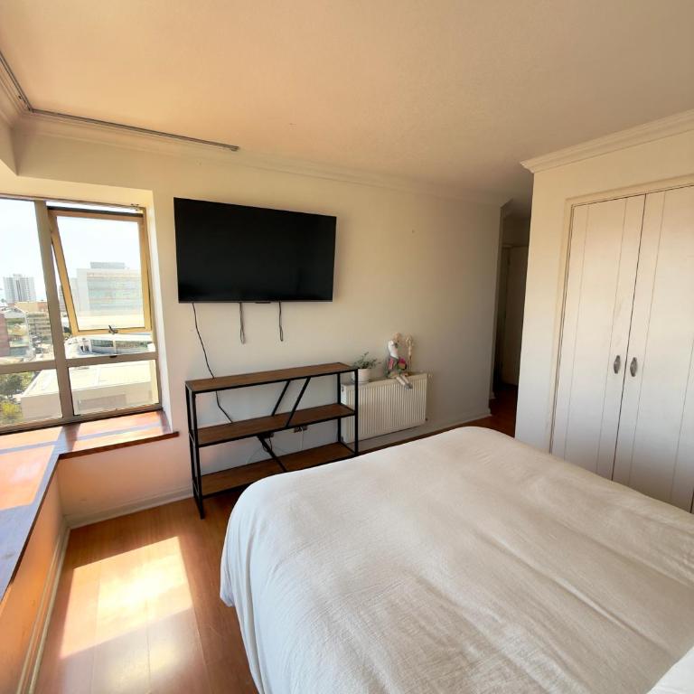Departamento equipado a pasos de Mall Marina Arauco - Two-Bedroom Apartment - 4