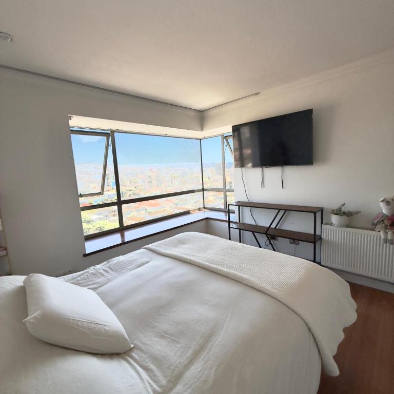 Departamento equipado a pasos de Mall Marina Arauco - Two-Bedroom Apartment - 6
