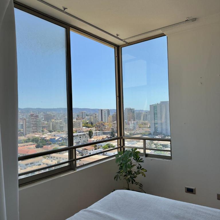 Departamento equipado a pasos de Mall Marina Arauco - Two-Bedroom Apartment - 12