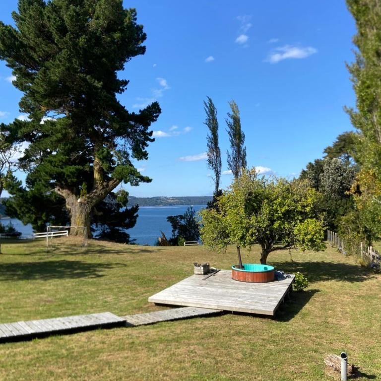 Cabaña con tinaja y vista al mar - Huellas de Pato, Puerto Montt - Three-Bedroom Apartment - 2
