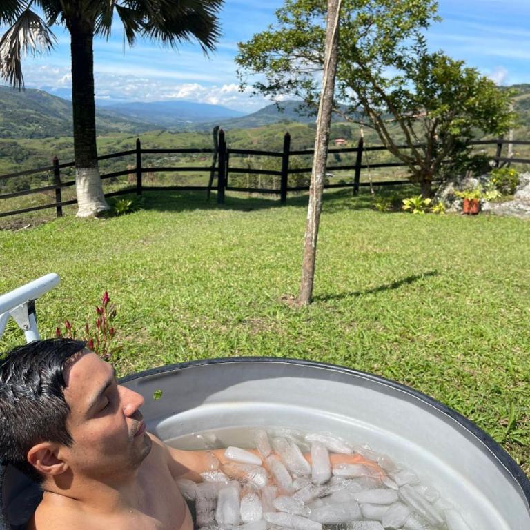 Casa Merak Villa de Lujo con Piscina Infinita y Vista 360 Desconexión Total Oiba Santander - Villa Superior - 10