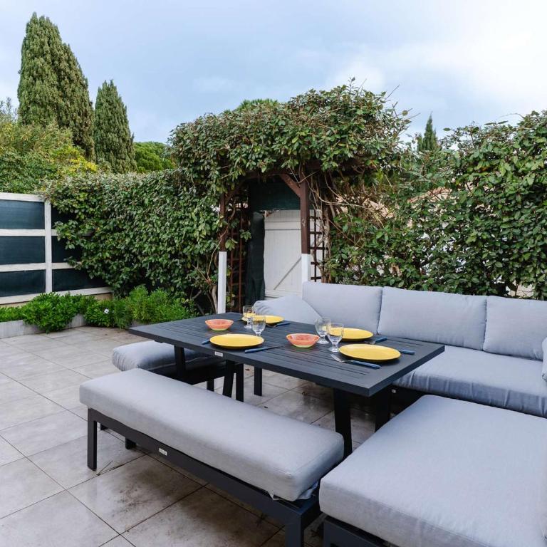 Pavillon climatisé 6 pers. avec parking & vélos à Gruissan - FR-1-409-290 - Villa - 2