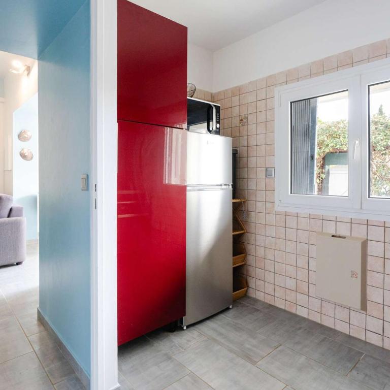 Pavillon climatisé 6 pers. avec parking & vélos à Gruissan - FR-1-409-290 - Villa - 8