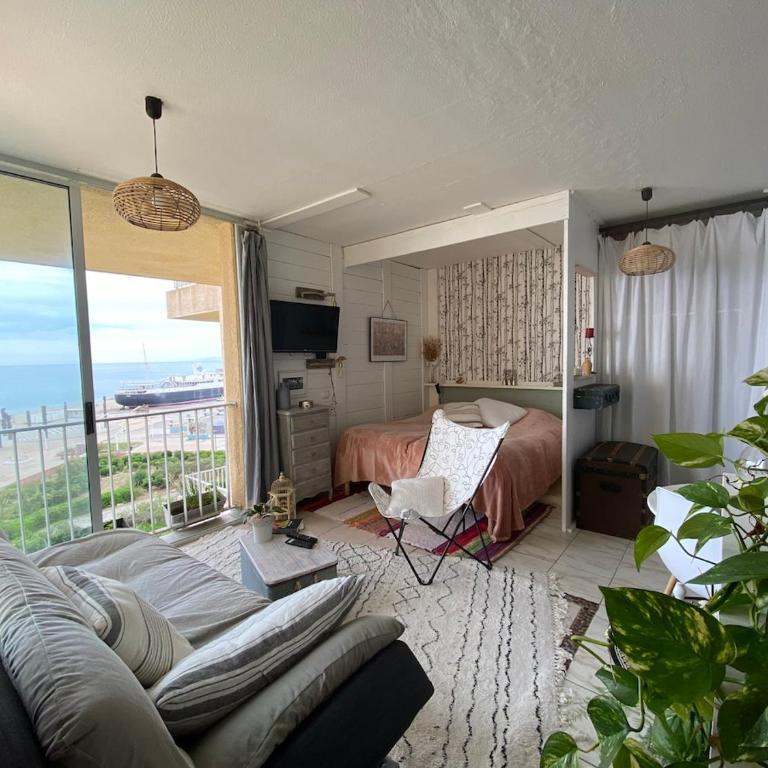 Studio Le 671, vue mer Le Barcarès - Deluxe Studio mit Kingsize-Bett - 10