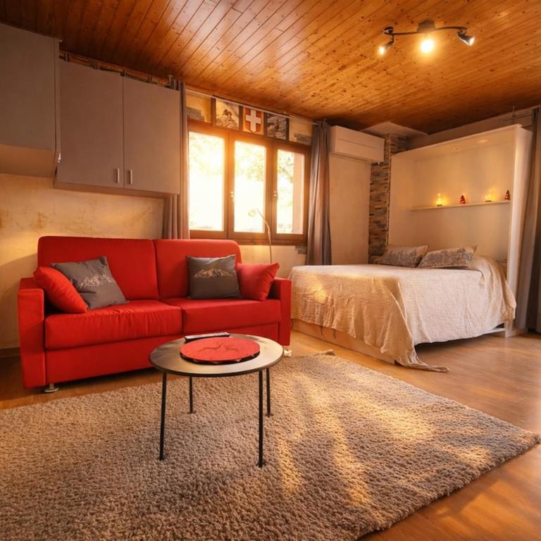 Chaleureux studio avec grande Terasse - Maurienne - Apartment mit 1 Schlafzimmer - 7