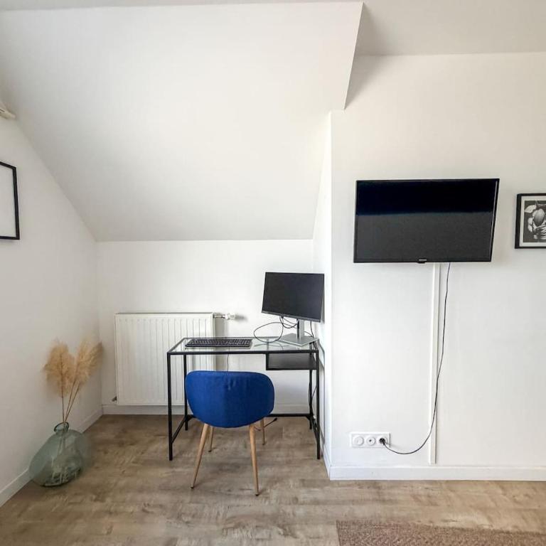 Appt 4 pers vue Intra-Muros avec Parking - One-Bedroom Apartment with City View - 10