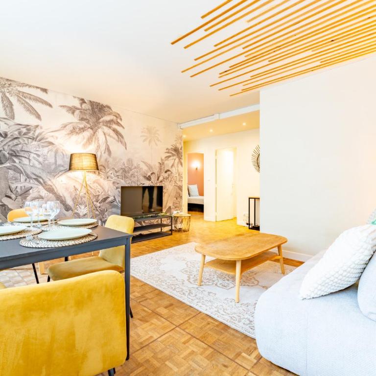 Parenthèse Toulousaine Guyou T4 spacieux et wifi - Apartment mit 3 Schlafzimmern - 6