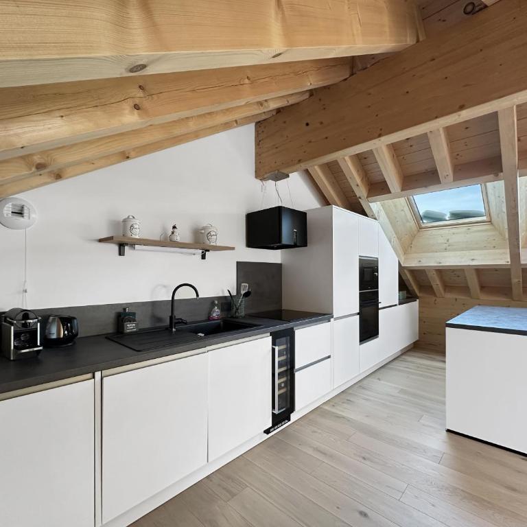 Charmant duplex 6 pers au coeur de la station, vue montagne - DBA205 - Deluxe Apartment mit 3 Schlafzimmern - 3