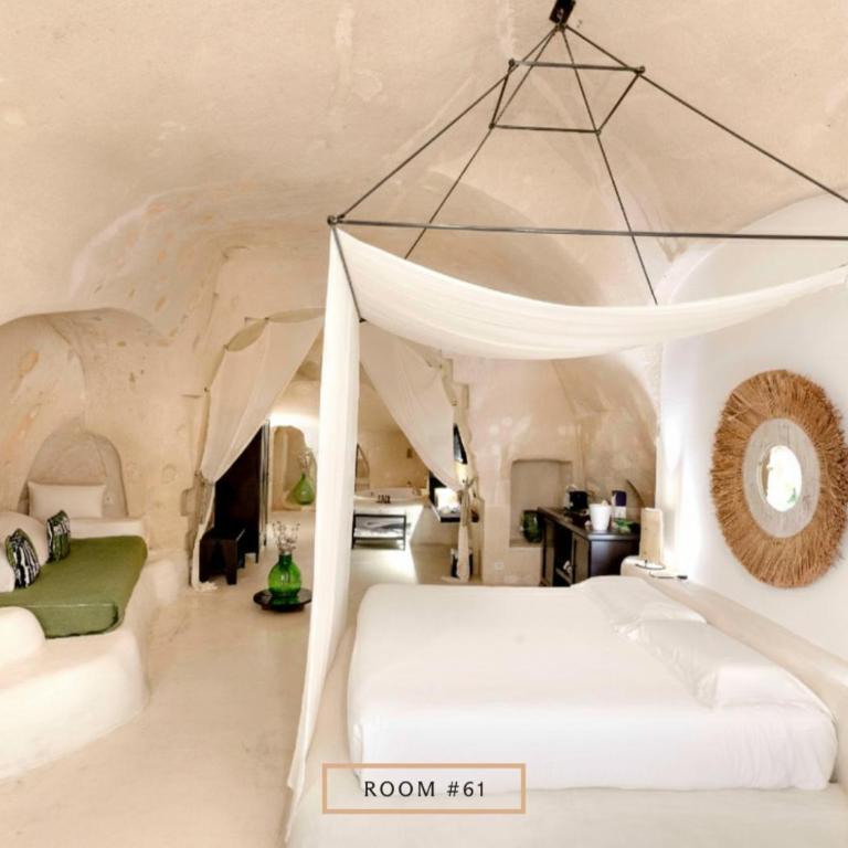 Sant'Angelo, Matera - Small Luxury Hotels - Camera Matrimoniale Grande con Vista Città - Grotta - 1