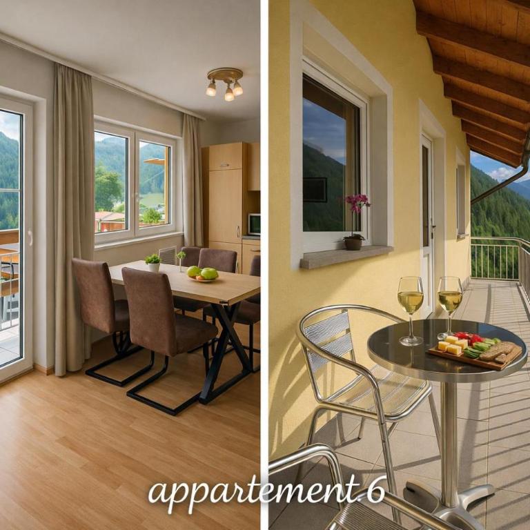 Appartementhaus Flattach - Appartamento con 1 Camera da Letto, Balcone e Terrazza - 3