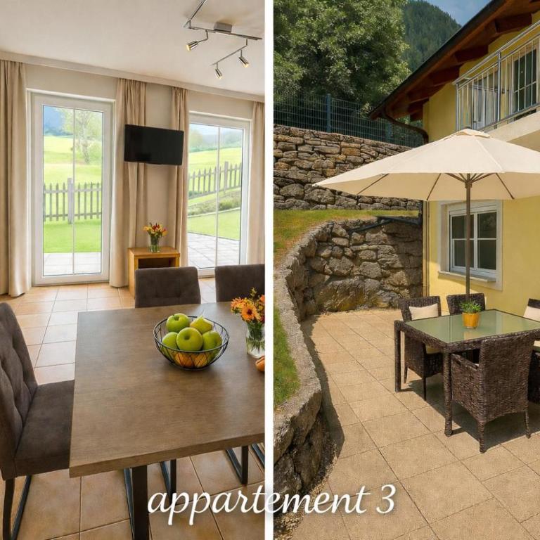 Appartementhaus Flattach - Appartamento con 1 Camera da Letto e Terrazza - 4