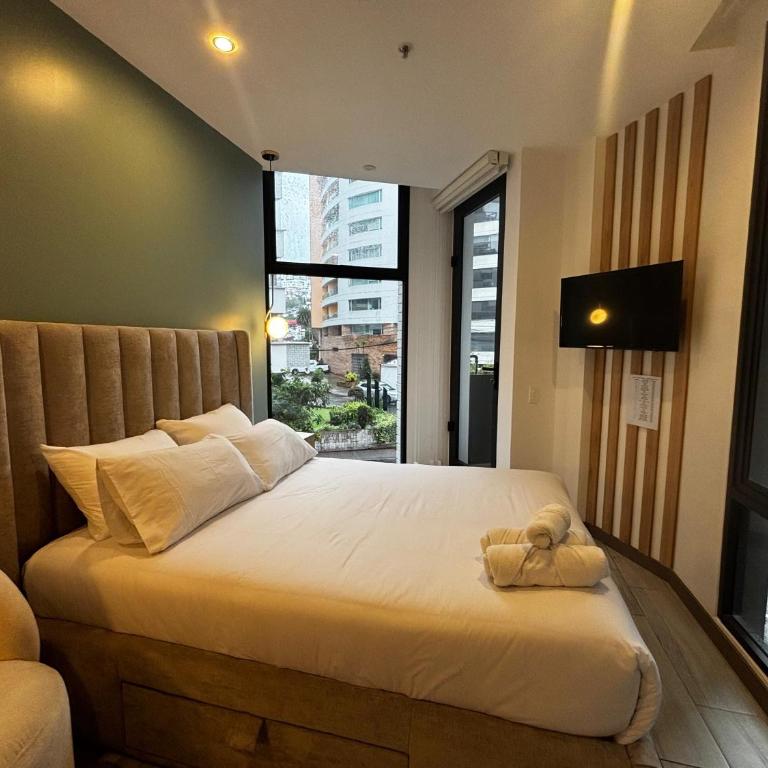 Torre Pontina La Carolina Quito Coliving Ecuador Residences - Estudio con balcón - 6