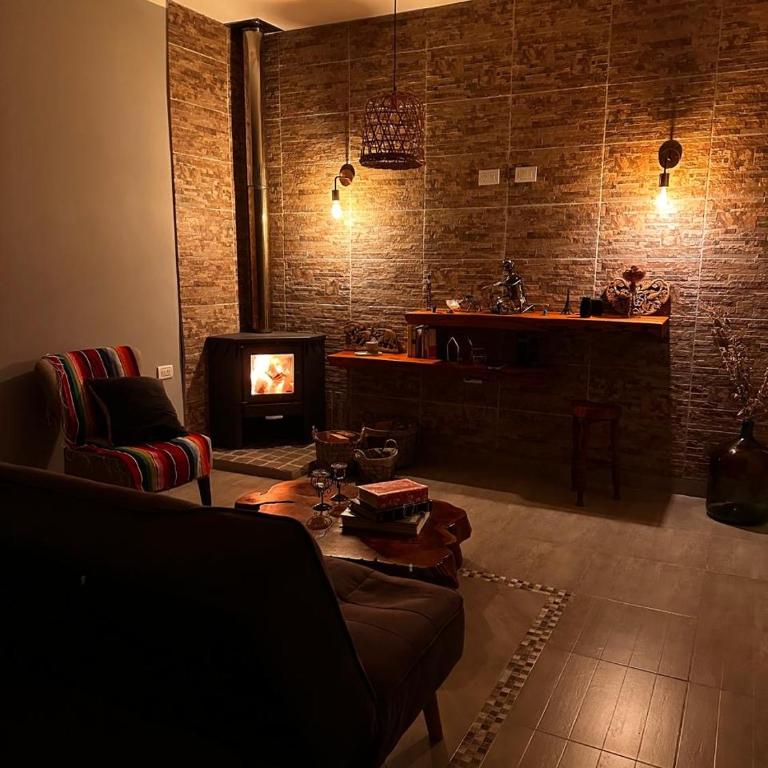 Excepcional casa de descanso serrano - Two-Bedroom House - 4