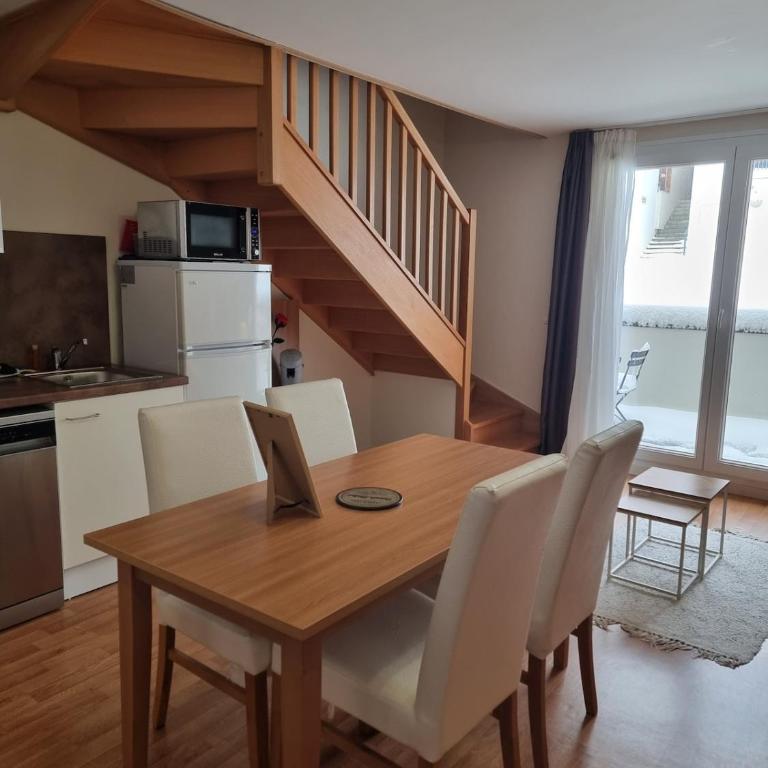 Le Nivelet - Duplex aux pieds des pistes toute l'année - Apartment mit 1 Schlafzimmer - 5