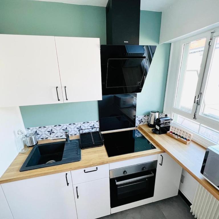 242 PB 1 Chambre Parking Partdieu Train Station - Appartement 1 Chambre - 6