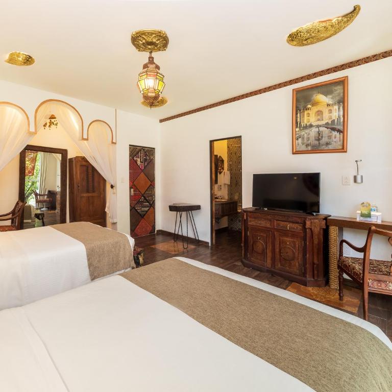 Hotel Casa Anzures - Habitación Doble - 2 camas - 3