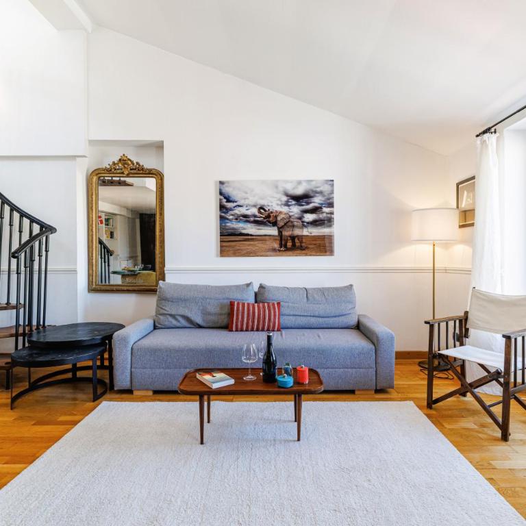 Spacieux duplex - Carré d'or - à 2 min de la mer - Appartement 1 Chambre - 9