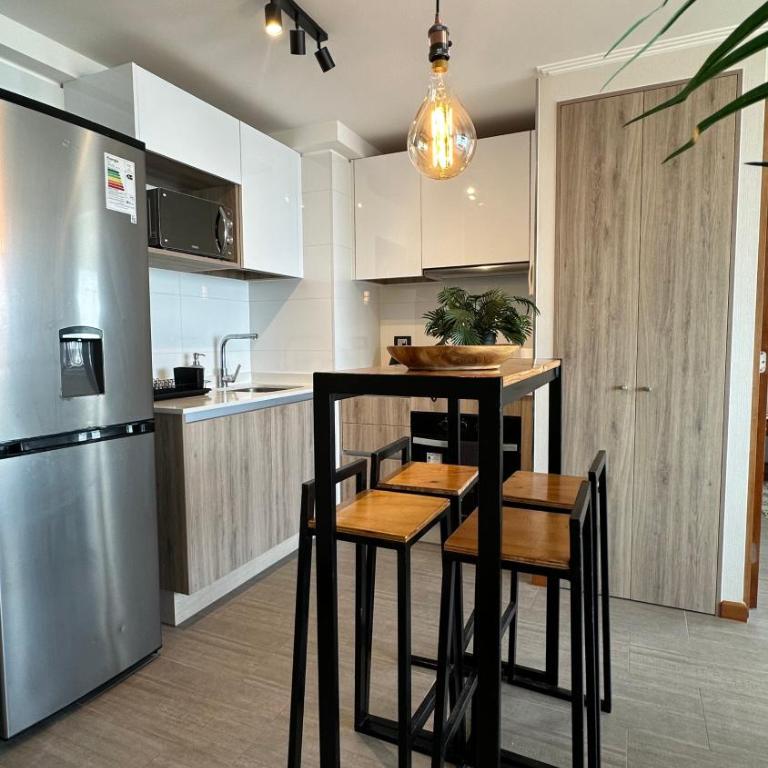 Oceanfront for 4 Nuevo Distrito Cavancha Frente al Mar - One-Bedroom Apartment with Sea View - 14