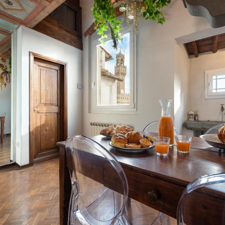 Via Lamberti, 3 - Florence Charming Apartments - Charming and historic 5th-floor attic apartment with elevator in a building at the heart of vibrant Florence, just a 2-minute walk from all attractions - Appartamento con 1 Camera da Letto - 41