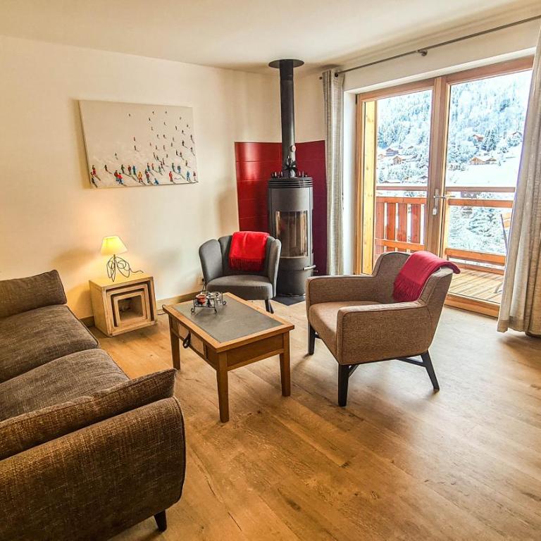 La Belle Etoile - 2 chambres & espace enfants - Sauna - Skis aux pieds - AravisTour - Appartamento Comfort - 17