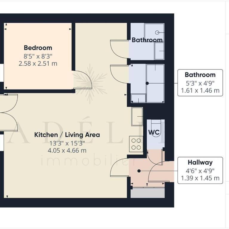Charmant T2 rénové, skis aux pieds, balcon sud, parking inclus, 6 pers - Montvalezan - FR-1-398-540 - Appartement (6 Adultes) - 11