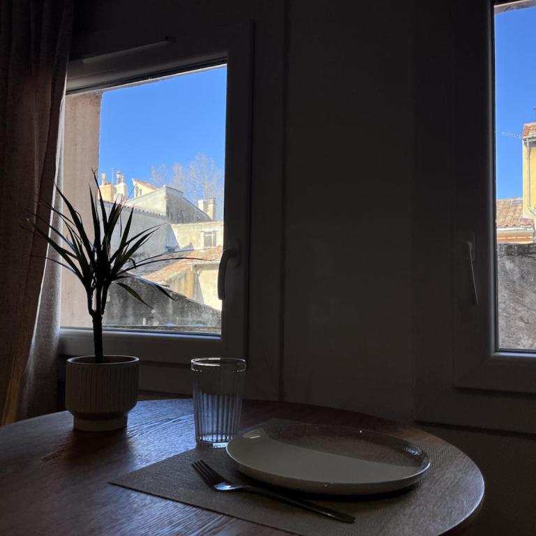 Aix-en-Provence, Studio rénové au coeur de ville Calme absolu - Appartamento con 1 Camera da Letto - 7
