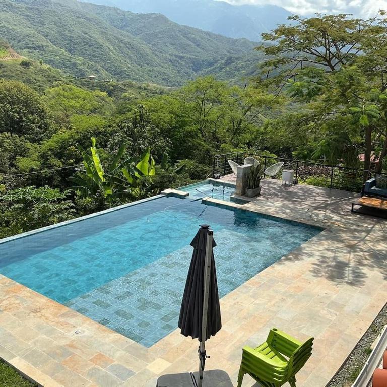 Finca en Sopetran con Piscina lnfinita y Jacuzzi - Four-Bedroom House - 24