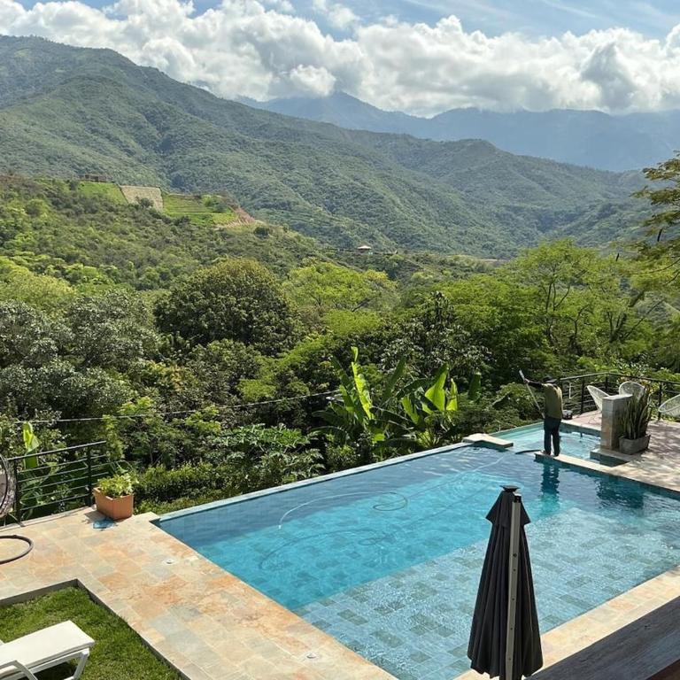 Finca en Sopetran con Piscina lnfinita y Jacuzzi - Four-Bedroom House - 25