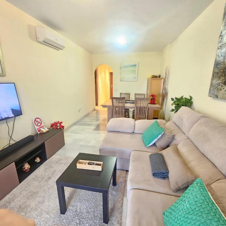 island of riviera golf beach mijas costa - Two-Bedroom Apartment with Private Pool - 56