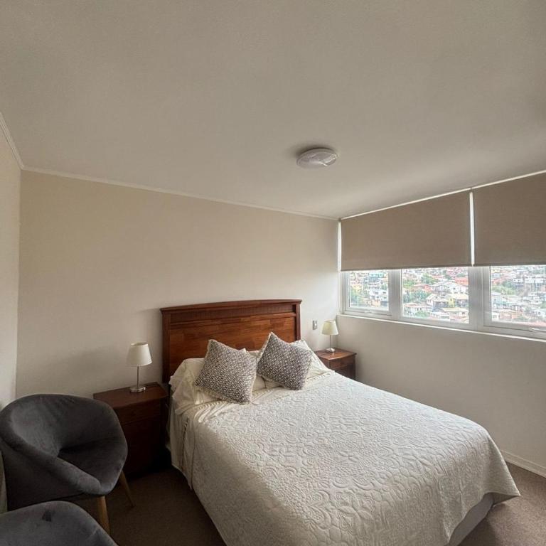 Departamento Viña del Mar, 2 dormitorios, full equipado para 5 personas - Three-Bedroom Apartment - 12