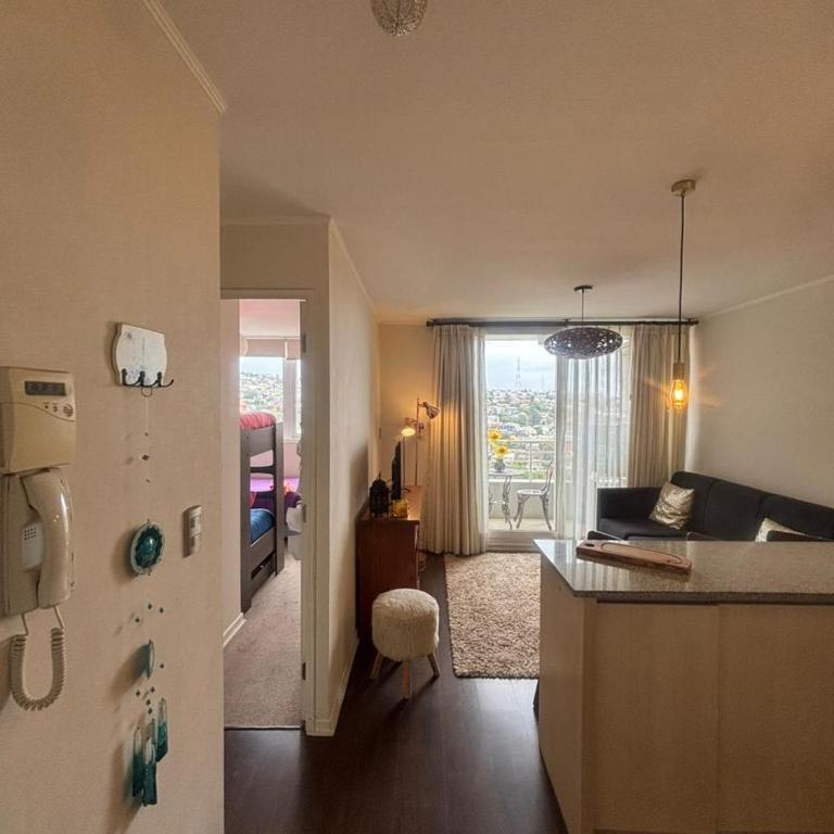 Departamento Viña del Mar, 2 dormitorios, full equipado para 5 personas - Three-Bedroom Apartment - 8