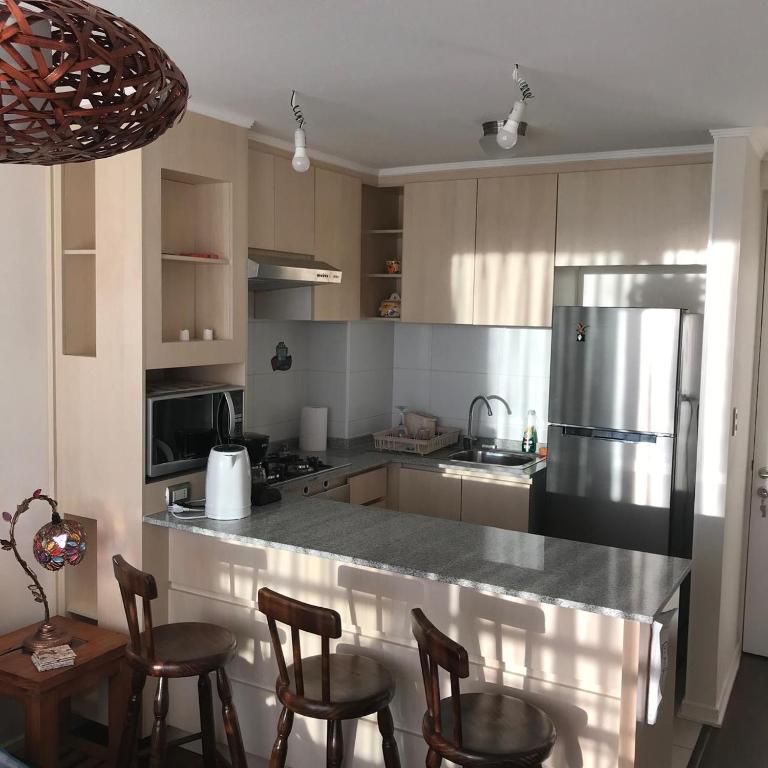 Departamento Viña del Mar, 2 dormitorios, full equipado para 5 personas - Three-Bedroom Apartment - 5